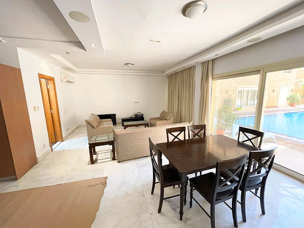 Furnished Ground Floor For Rent In The Heart Of Maadi Sarayat