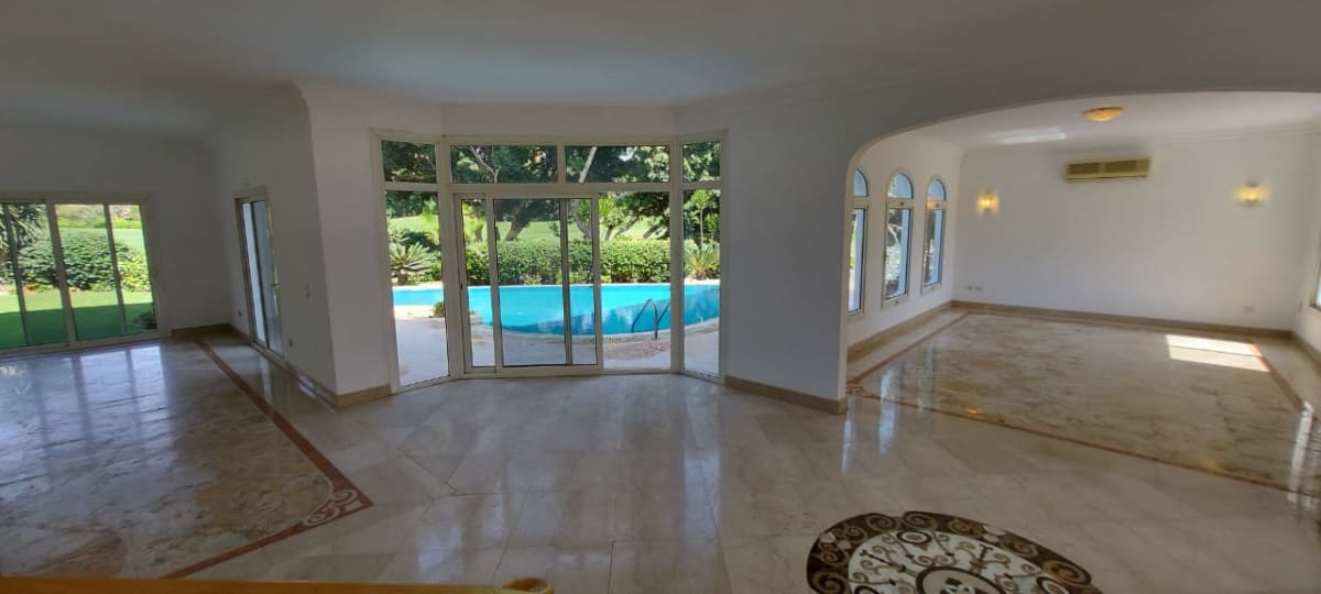 5BR Villa with Private Pool & Garden in Katameya Heights