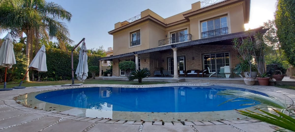 Private Garden Villa with Charming Pool in Katameya Heights