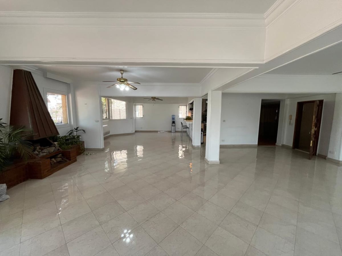 Semi Furnished Apartment With Amazing Terrace In Maadi Degla