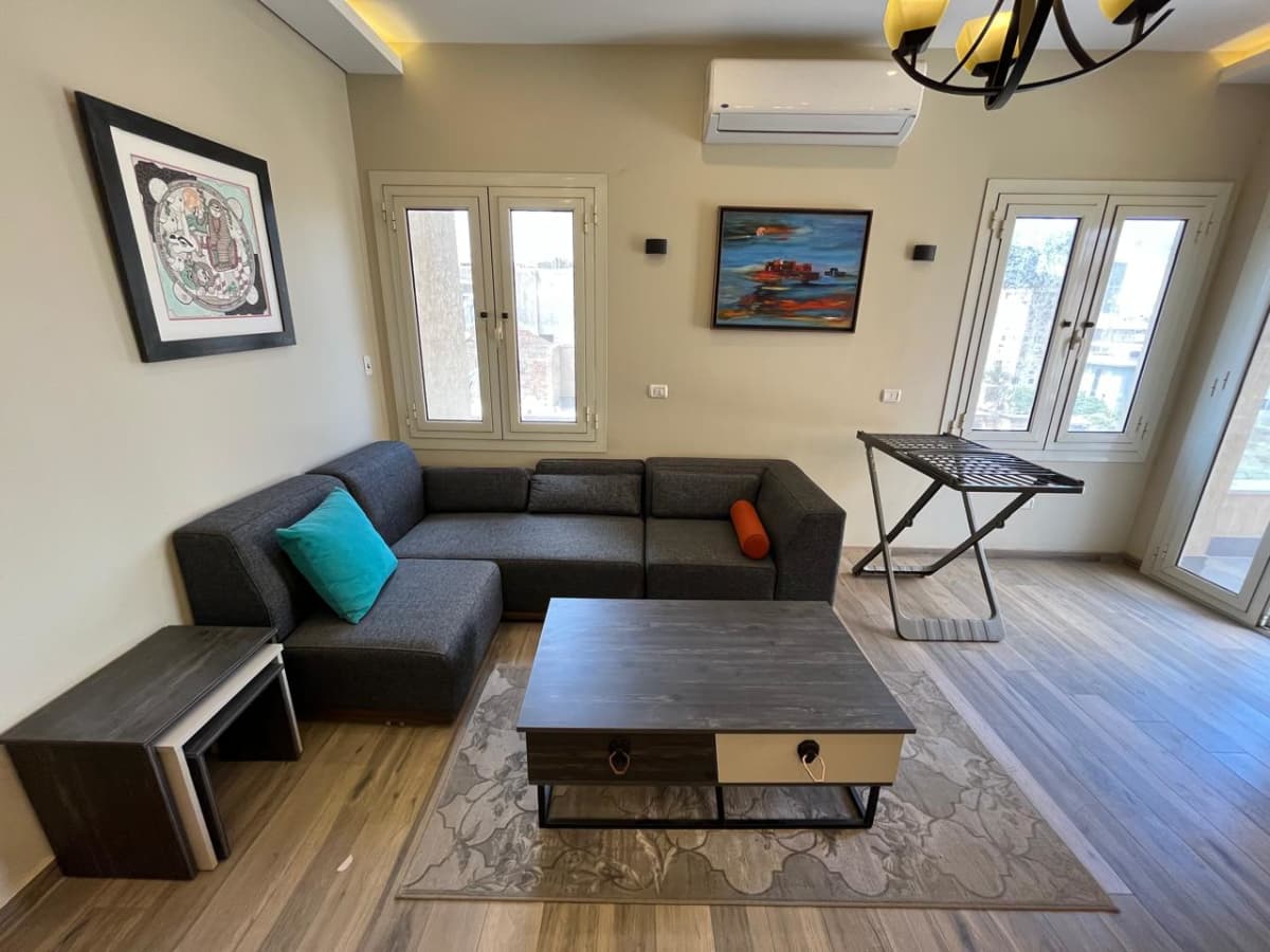 Furnished Duplex Roof In Zamalek|160m²|Specious Outside.