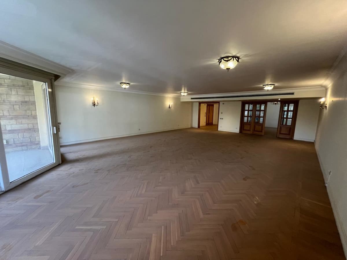 Semi Furnished Apartment With Huge Terrace In Zamalek.