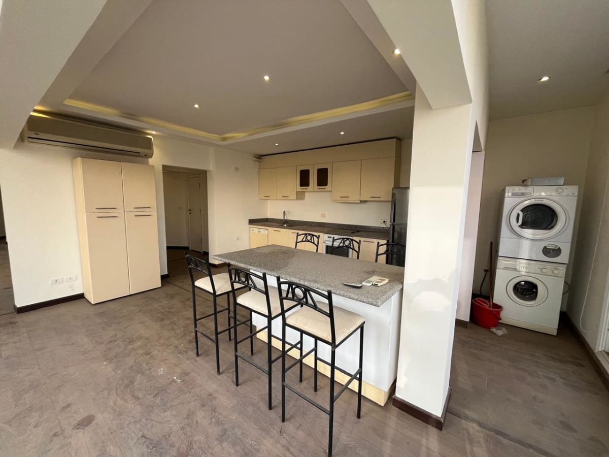 Semi Furnished Apartment In Zamalek|200 Sqm Equipped Kitchen.