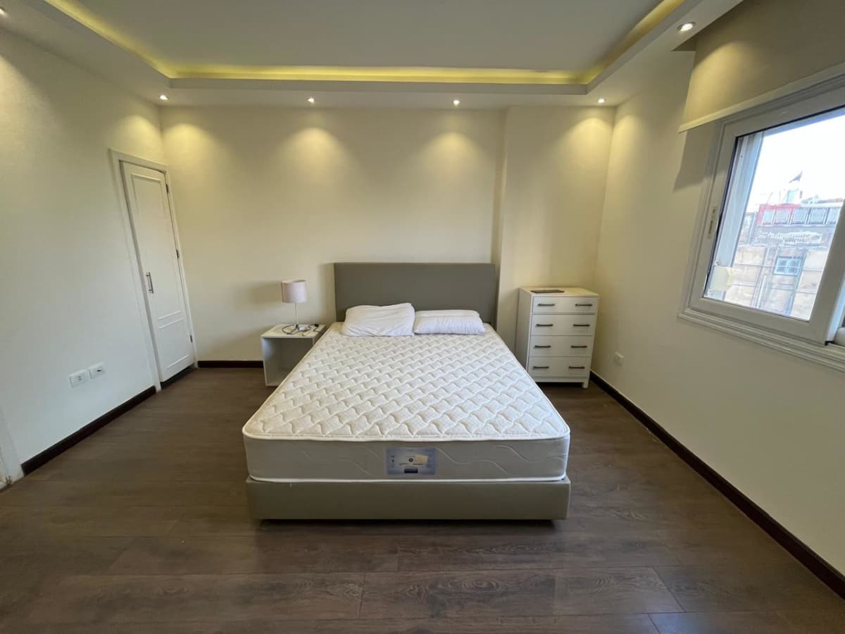 Semi Furnished Apartment In Zamalek|200 Sqm Equipped Kitchen.