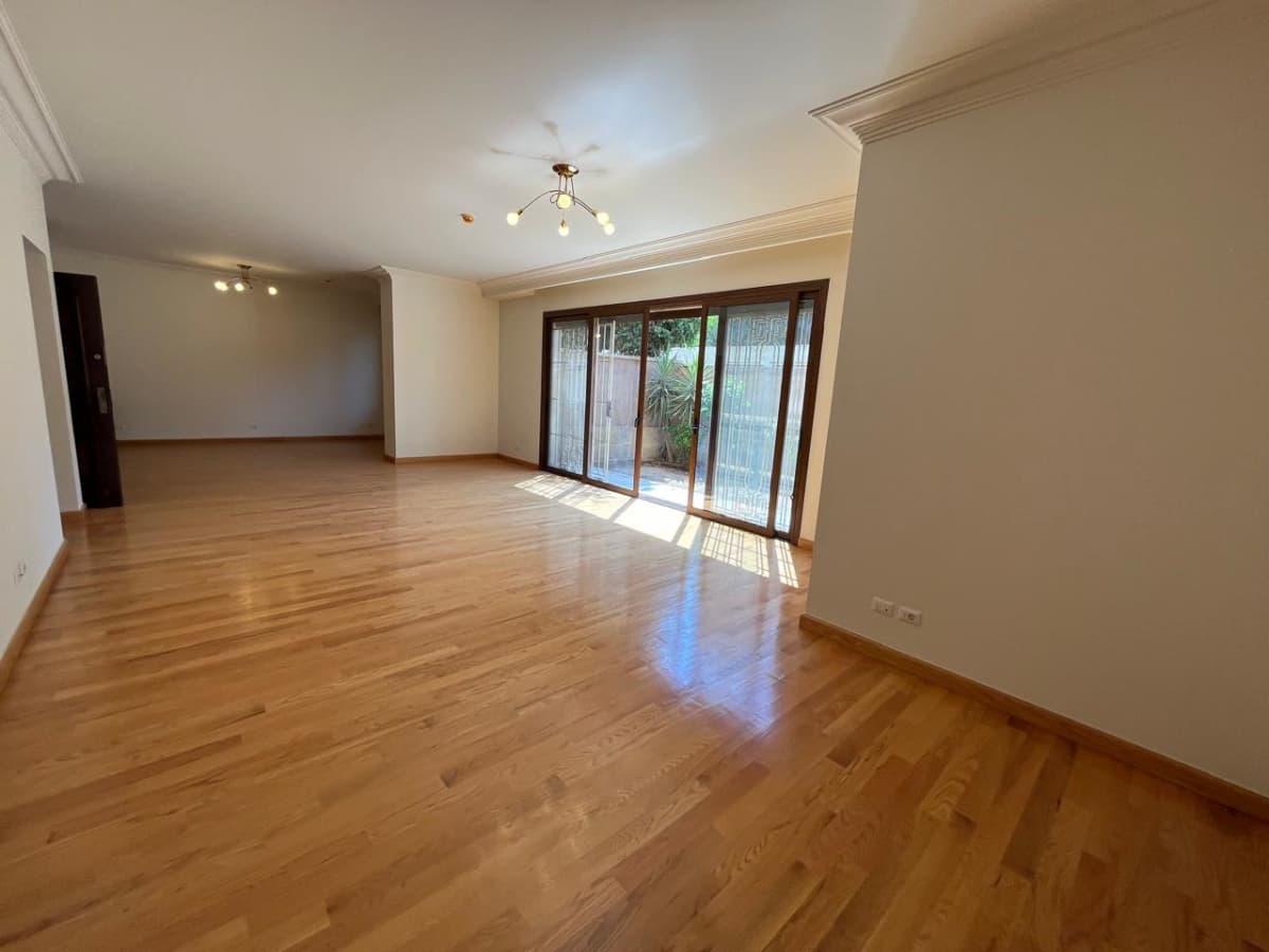 Semi Furnished Ground Floor Apartment with Garden & Pool in Maadi Sarayat