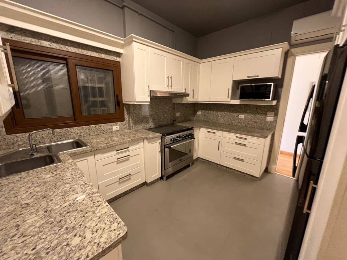 Semi Furnished Ground Floor Apartment with Garden & Pool in Maadi Sarayat