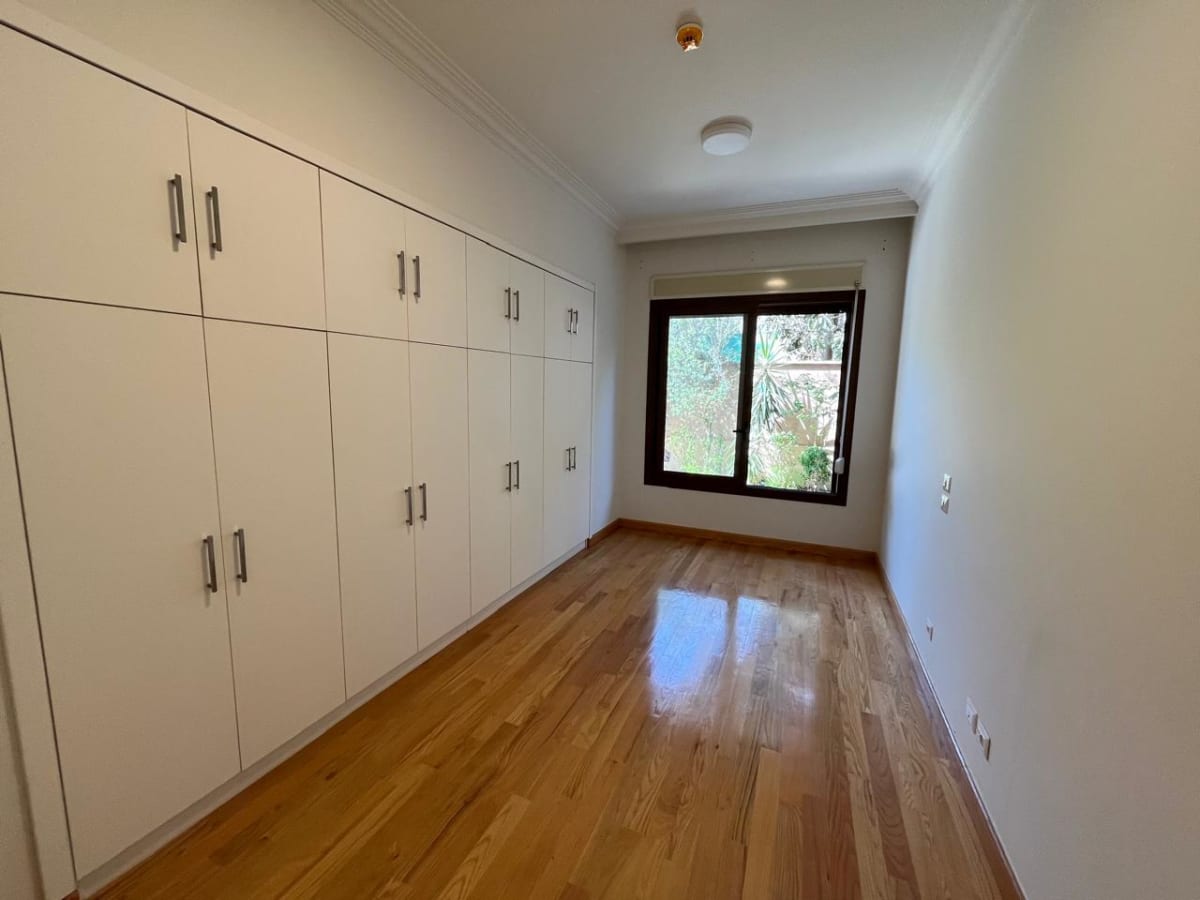 Semi Furnished Ground Floor Apartment with Garden & Pool in Maadi Sarayat