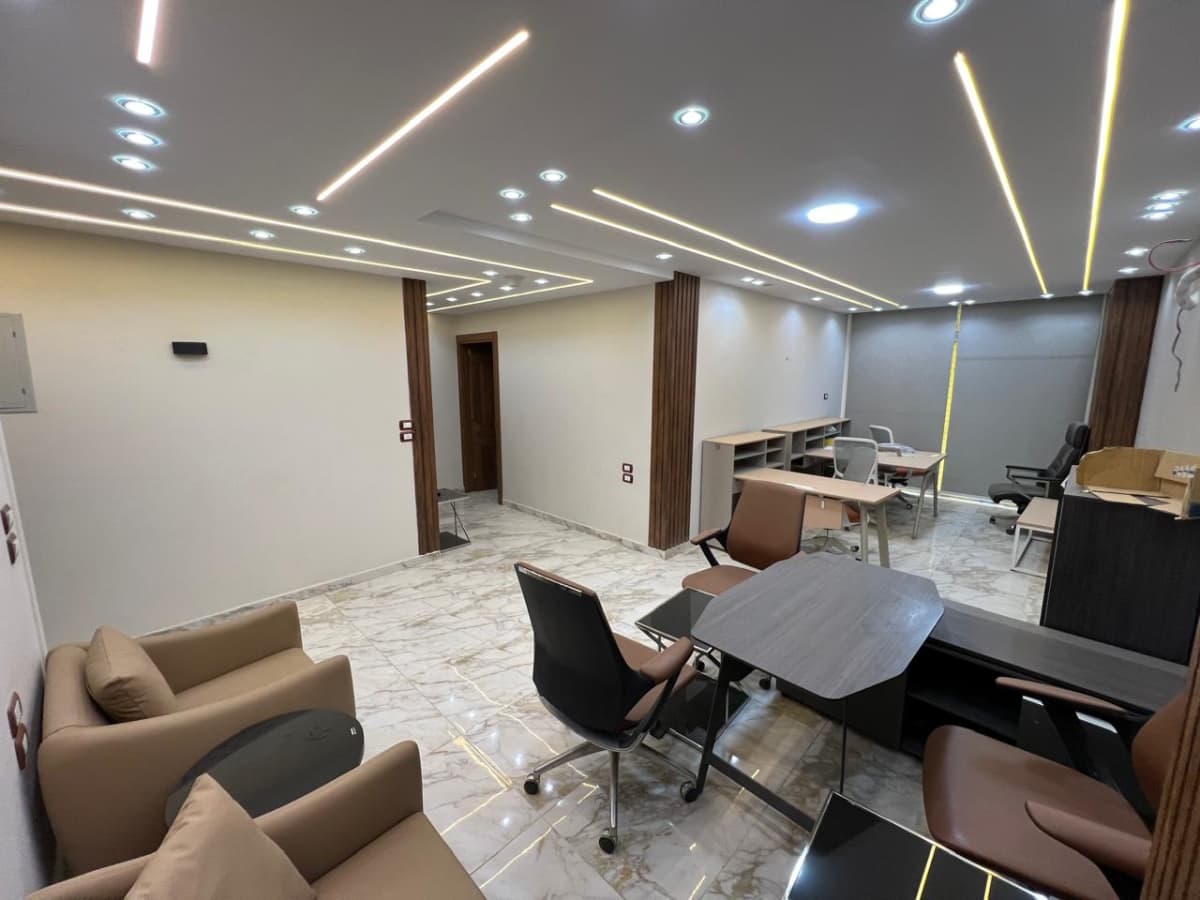 Administrative Office Space for Rent in One Kattameya | 120 Sqm | Lavish Interior