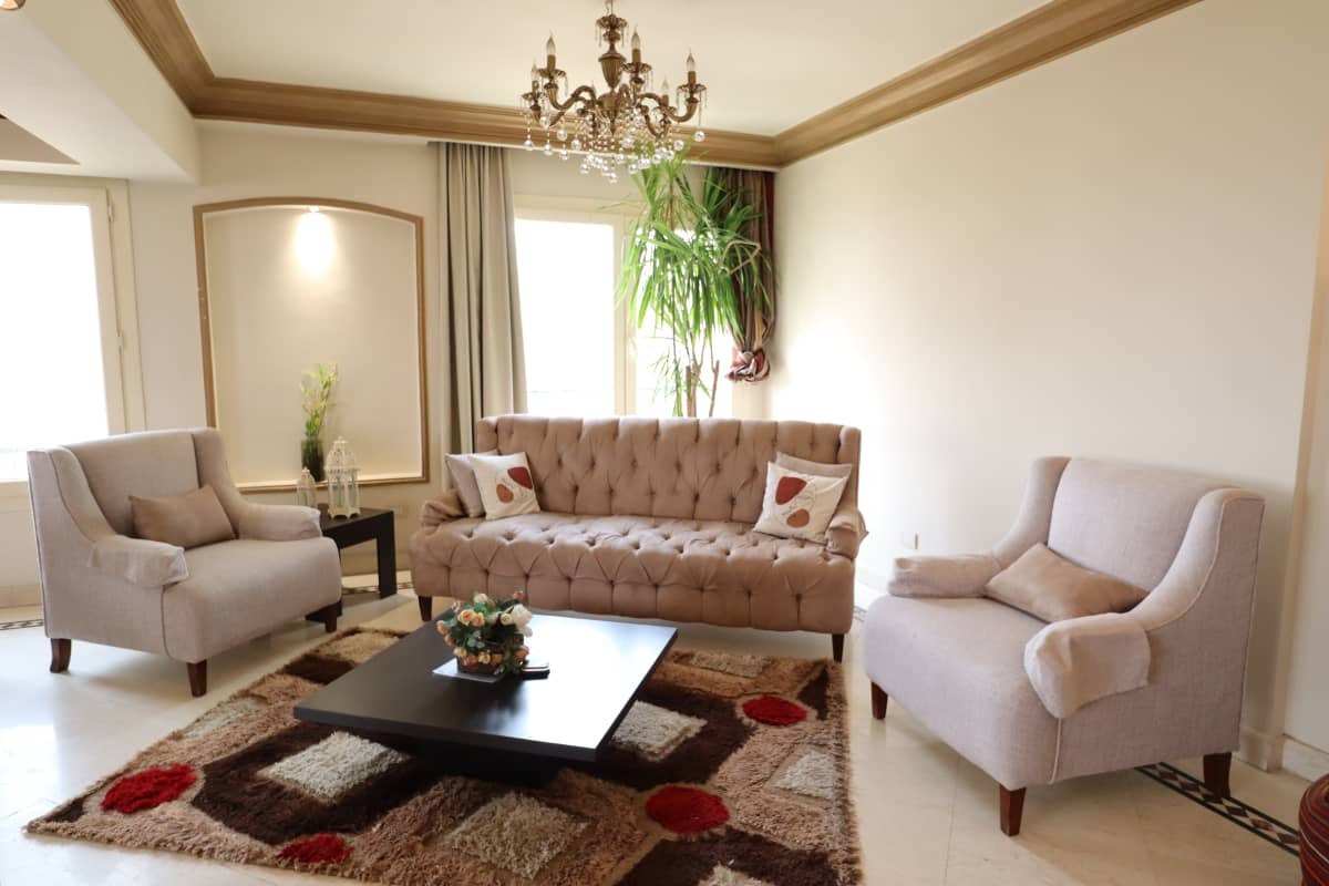 Cozy 1-Bedroom Studio in a Quiet Area In Maadi Sarayat.