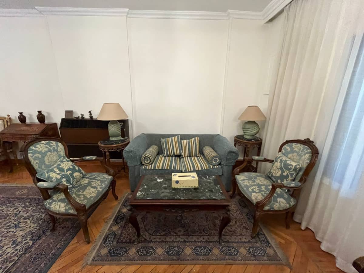 Elegant 3-Bedroom Apartment with Balcony and Bright Interiors In Maadi Sarayat