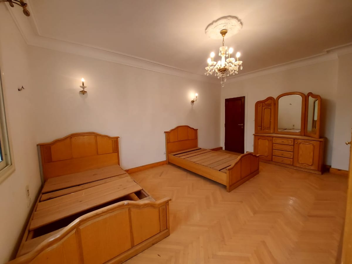 A Semi Furnished Flat is available For Rent In Zamalek.