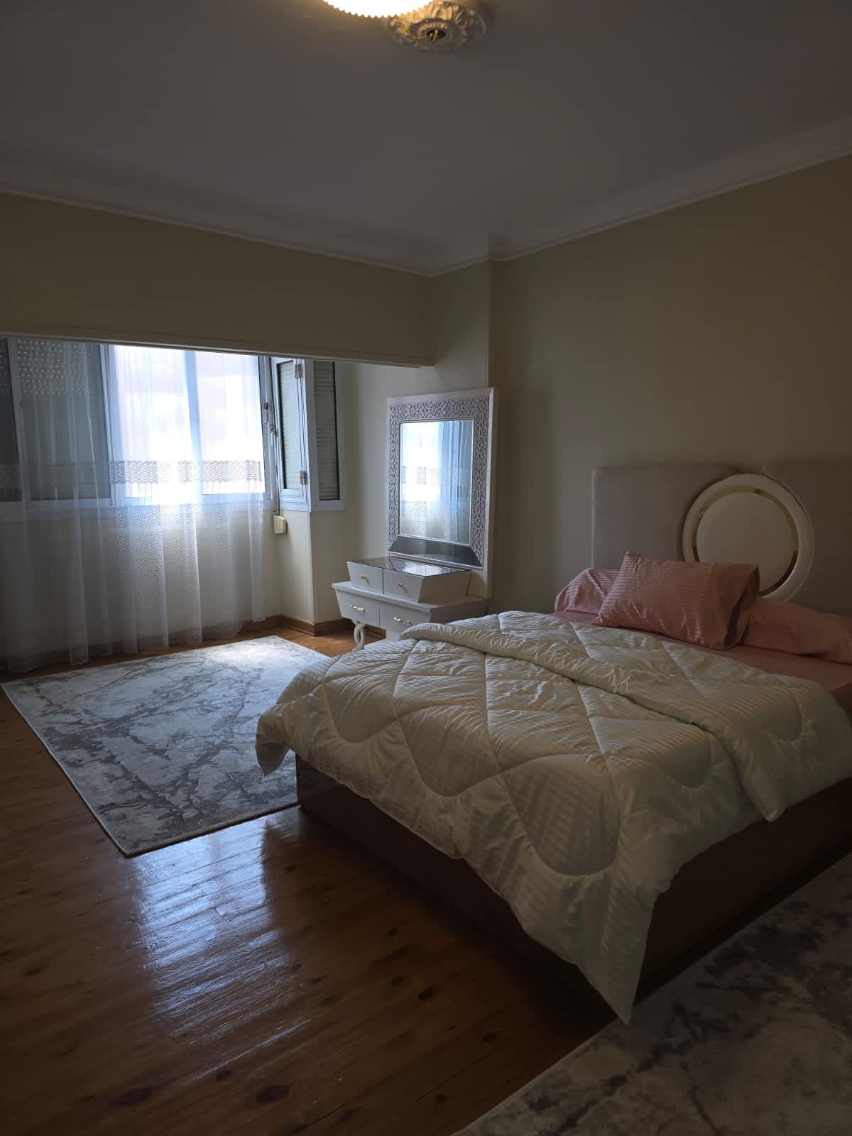Sunny & Spacious Apartment with Large Reception in Maadi