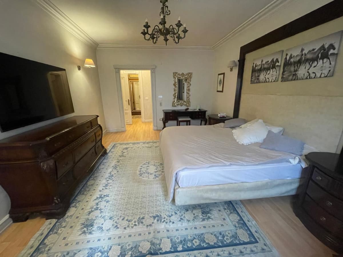 Spacious Apartment with Master Bedroom for Rent In Zamalek