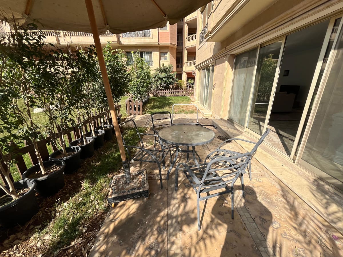 Furnished Apartment With Pool& Entrance In Maadi Saryat.