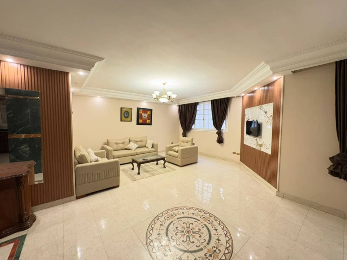 Sunny & Airy Apartment with Spacious Living Areas For Rent In Maadi 