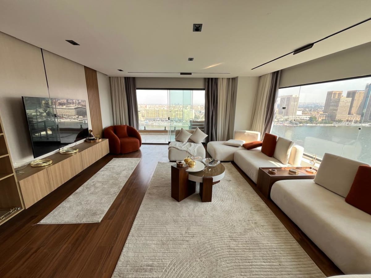 Ready-to-Move Furnished Apartment In Heart Of Zamalek, In Cairo.