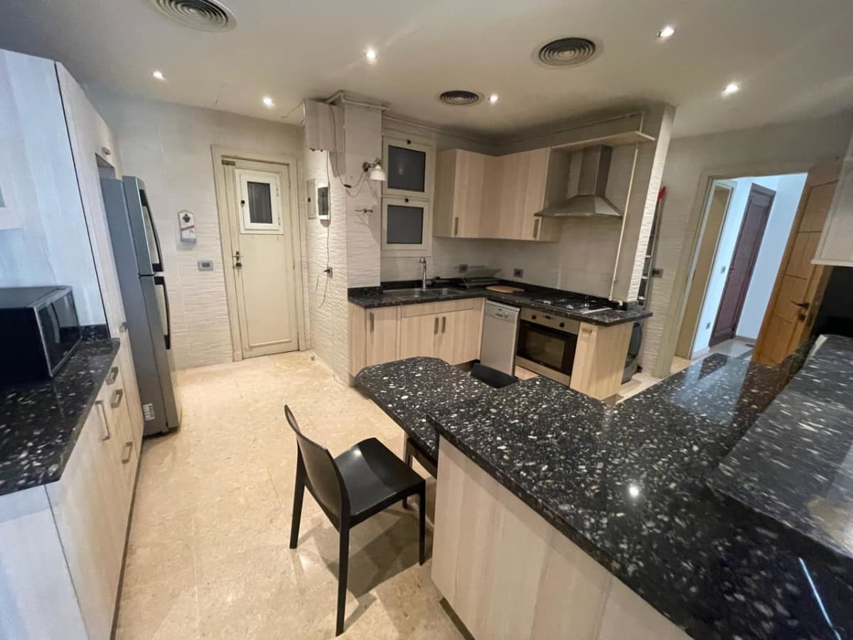 Fully Equipped Apartment With AC In Zamalek.