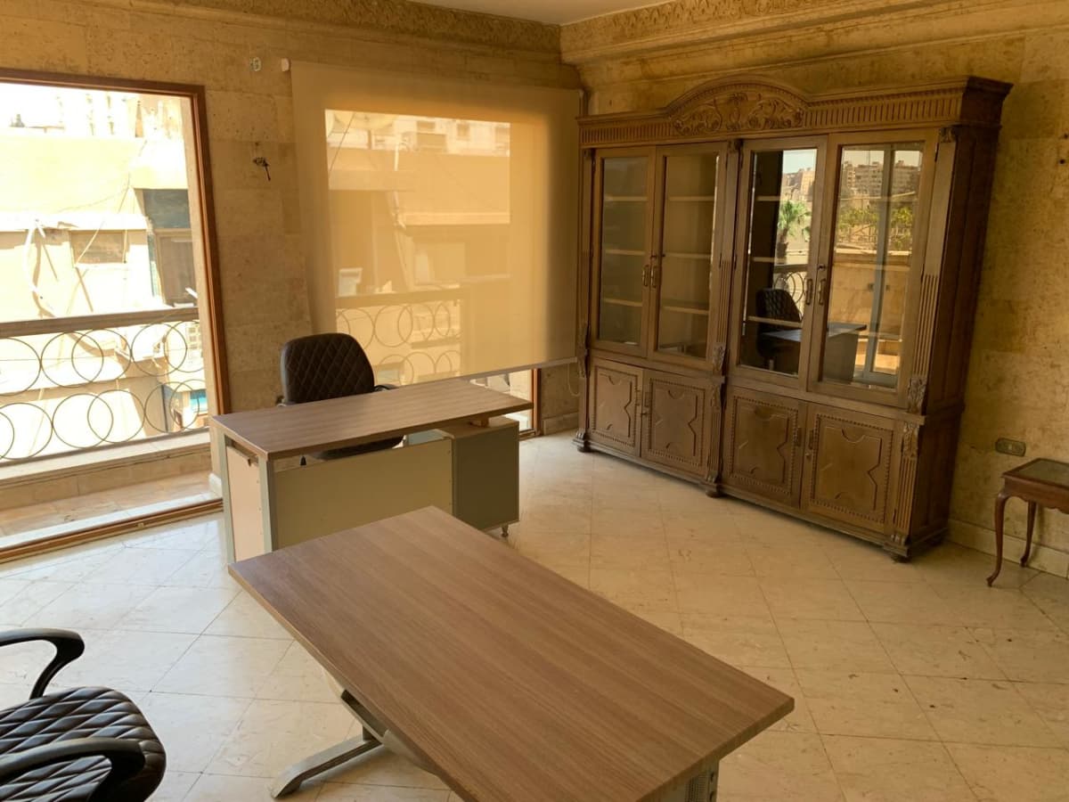 Administrative Office Space For Rent | Area 250 Sqm | Rich Finish Quality | New Maadi .
