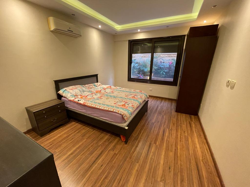 Ground Floor With Shared Pool In Prime Location In Maadi Sarayat.