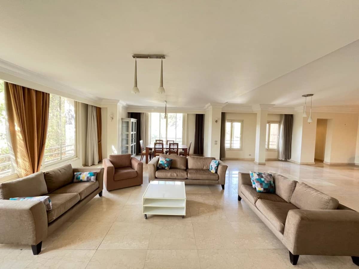 Premium 4BR Penthouse | 300 sqm | Outdoor Pool Terrace in Maadi