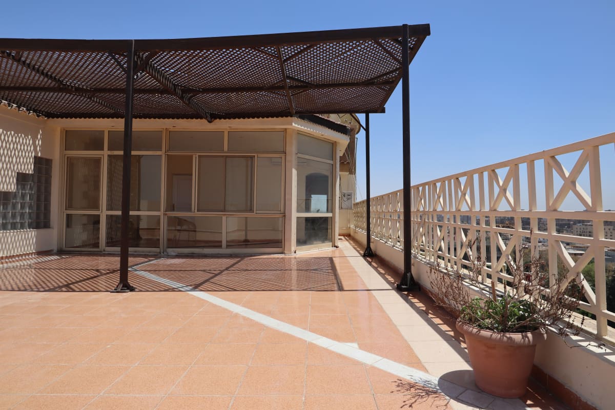 Amazing view duplex penthouse for rent in Maadi Sarayat