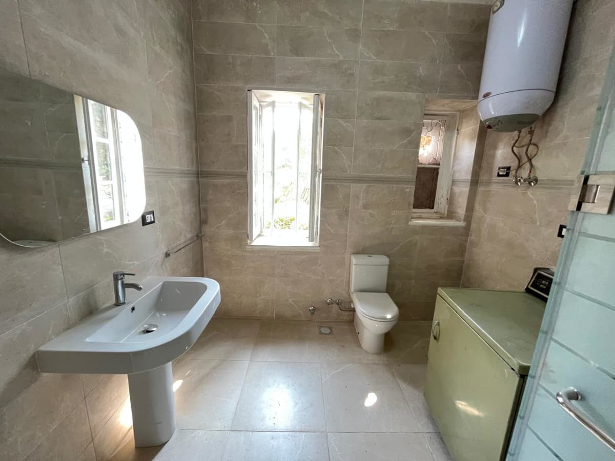 Semi Furnished Villa With Big Outside Area In Hay El Maadi.
