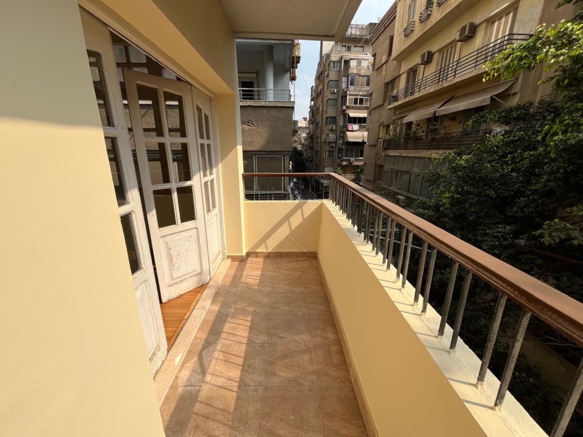 Bright & Spacious 3BR Apartment | Peaceful Living In Zamalek 