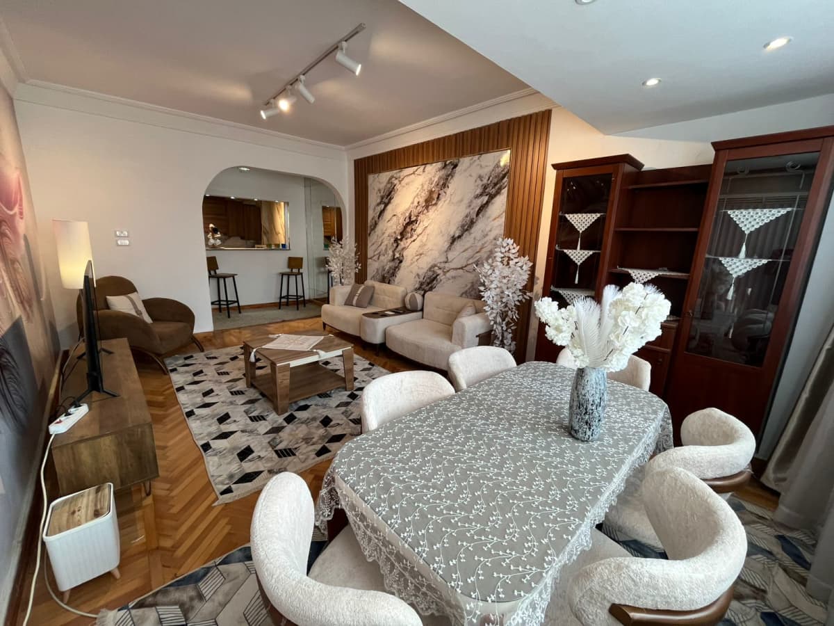 Bright Apartment | Secure & Well-Located For Rent in Zamalek 