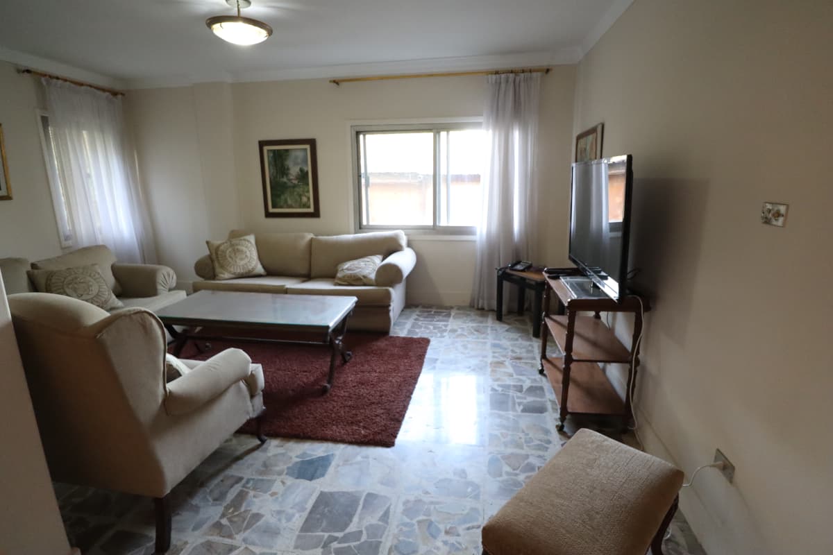 Bright 3BR Apartment in Maadi | 200 sqm