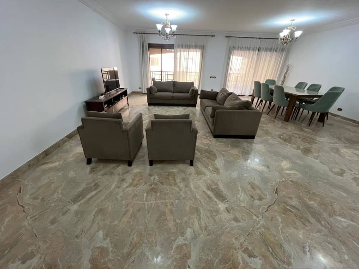 Stylish 3BR Apartment with Balcony & Shared Pool