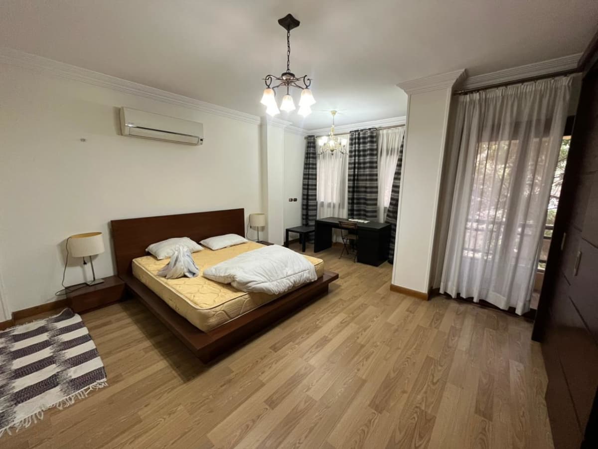 Stylish 3BR Apartment with Balcony & Shared Pool