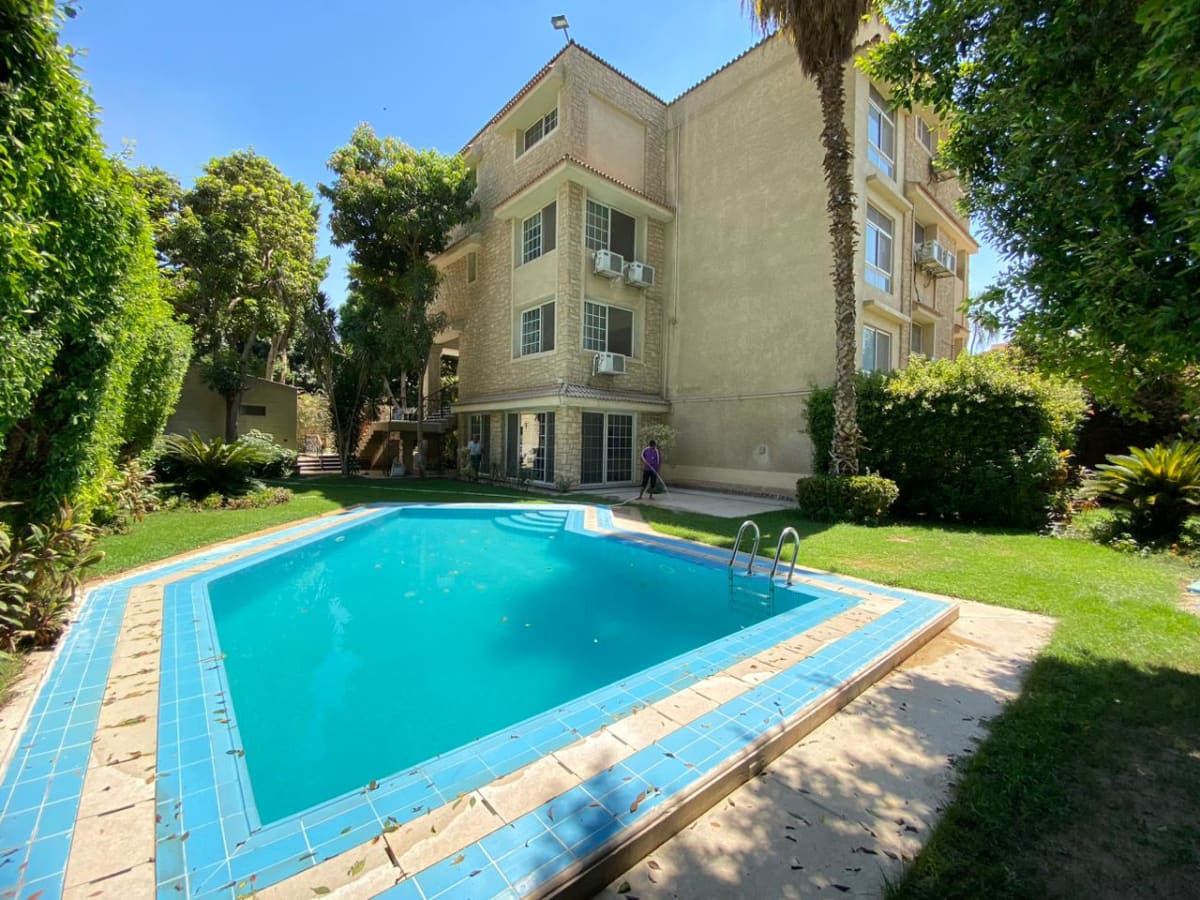Elegant Duplex Villa For Rent In The Heart Of Sarayat Maadi.