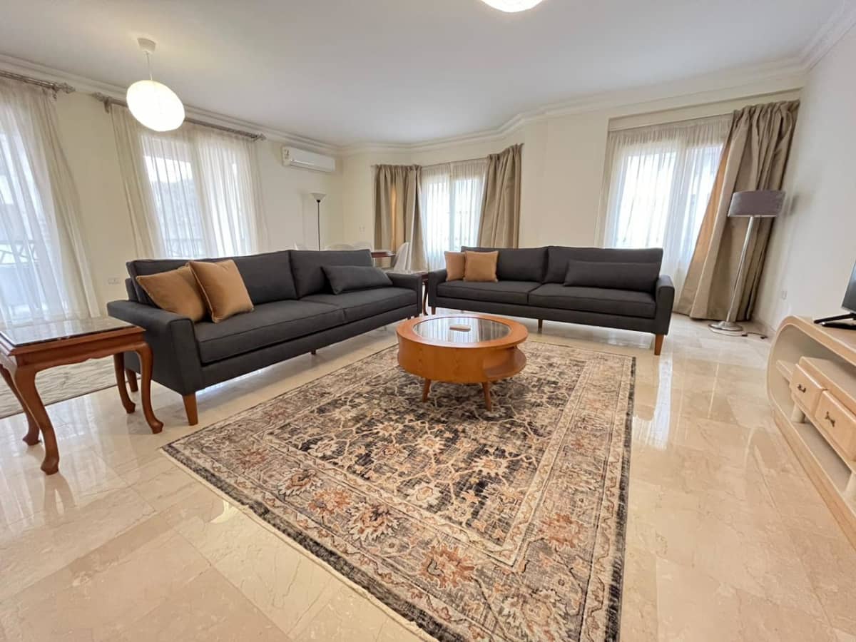 Spacious 3BR Apartment with Private Balcony & Swimming Pool