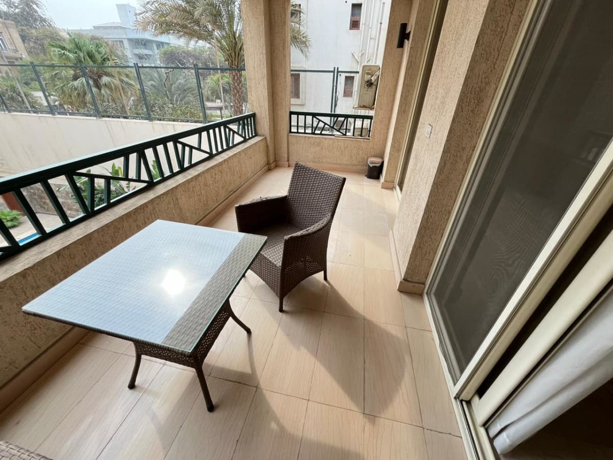 Spacious 3BR Apartment with Private Balcony & Swimming Pool