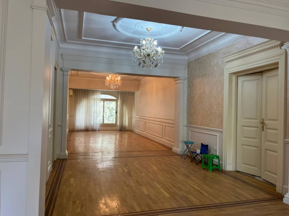 Bright 3BR Apartment with Balcony & Green Views | Prime Location In Maadi