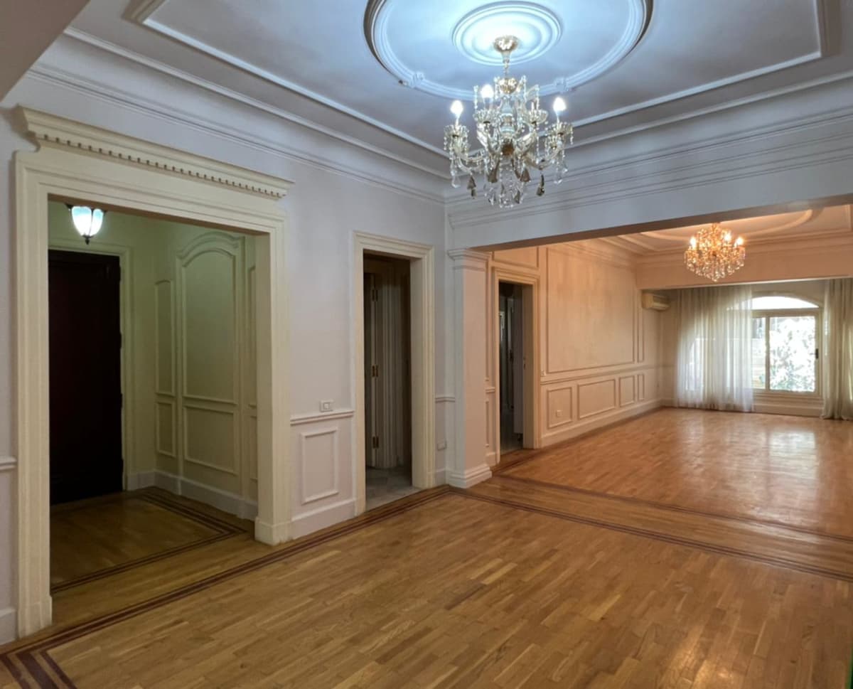 Bright 3BR Apartment with Balcony & Green Views | Prime Location In Maadi