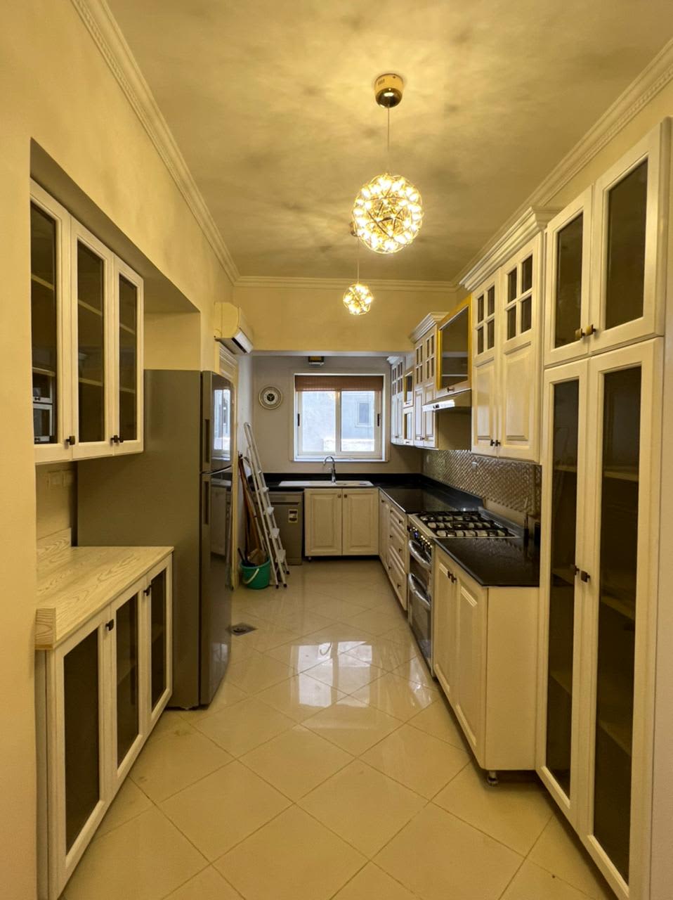 Bright 3BR Apartment with Balcony & Green Views | Prime Location In Maadi
