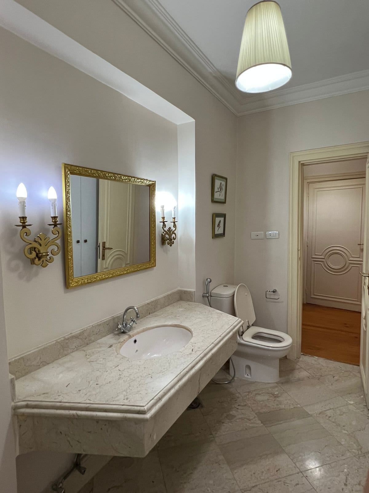 Bright 3BR Apartment with Balcony & Green Views | Prime Location In Maadi
