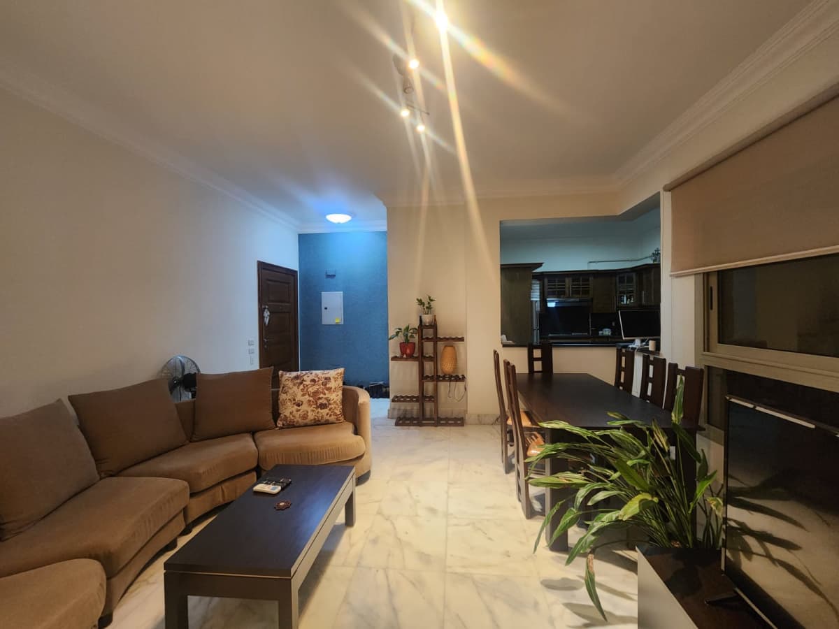 2BR Apartment in Maadi with Pool & Garden Access