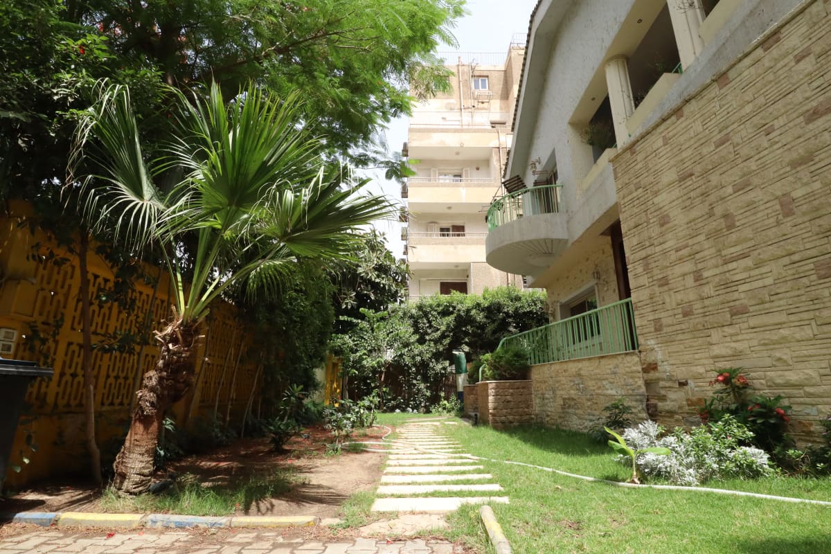 Spacious 8-Bedroom Villa with Private Garden for Rent in Maadi