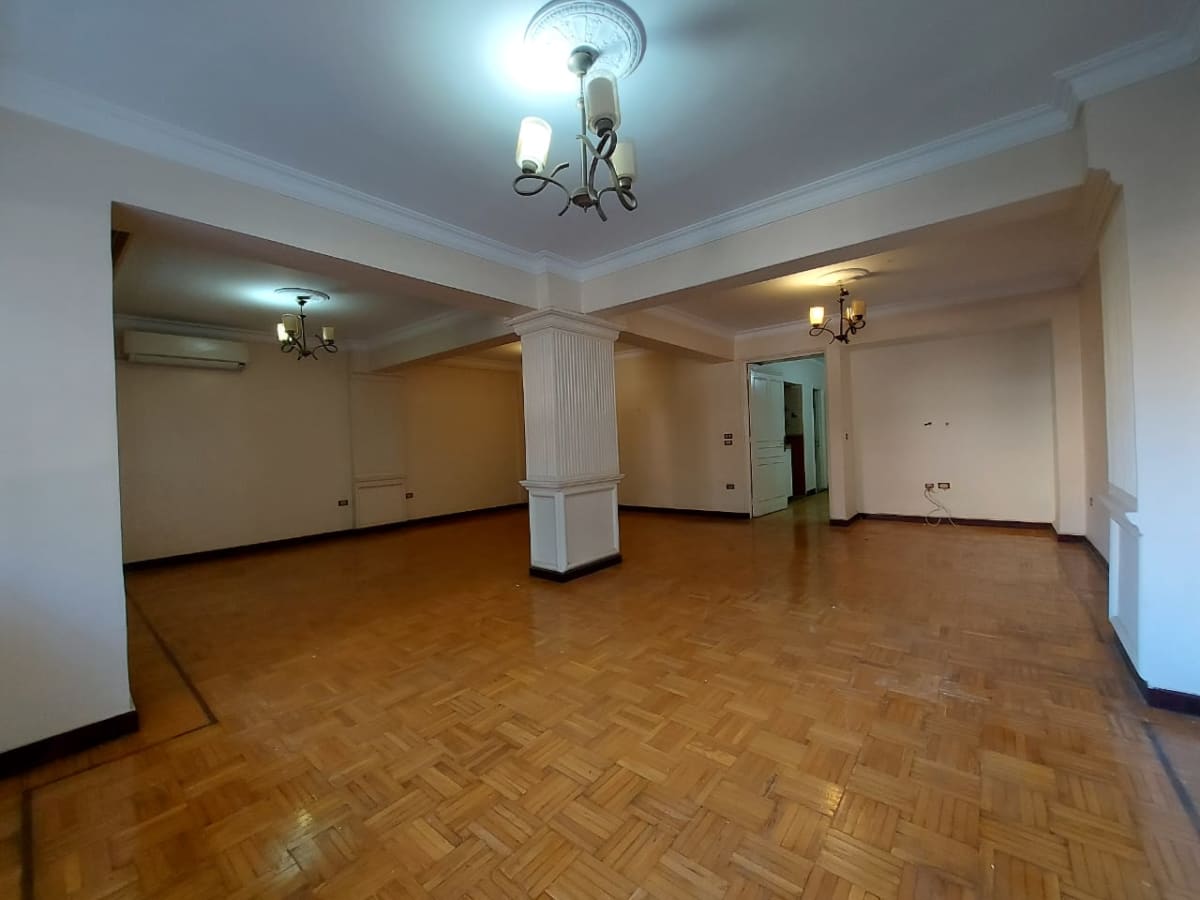 Semi Furnished Apartment For Rent In Zamalek|200m²| Wide Balcony.