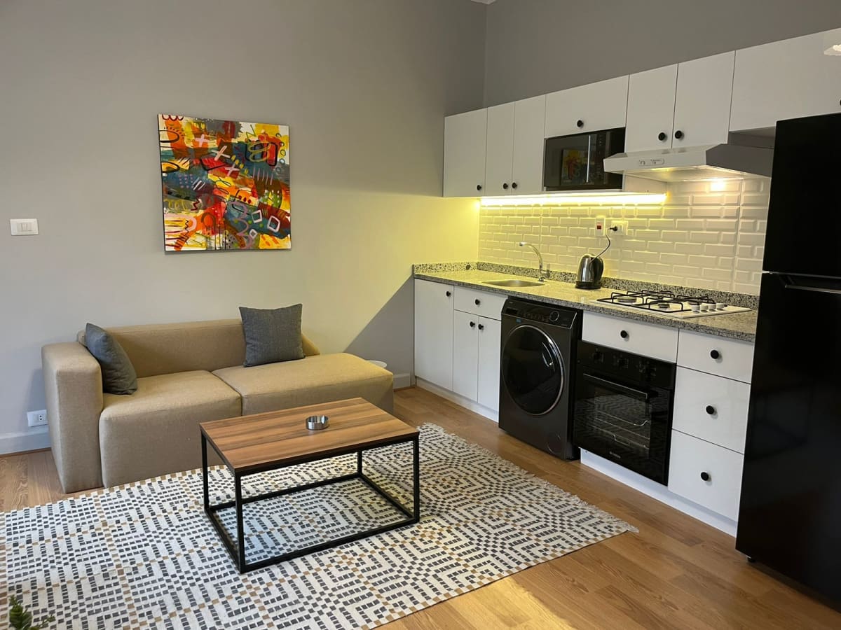Furnished Studio For Rent In The Heart Of Maadi Sarayat.