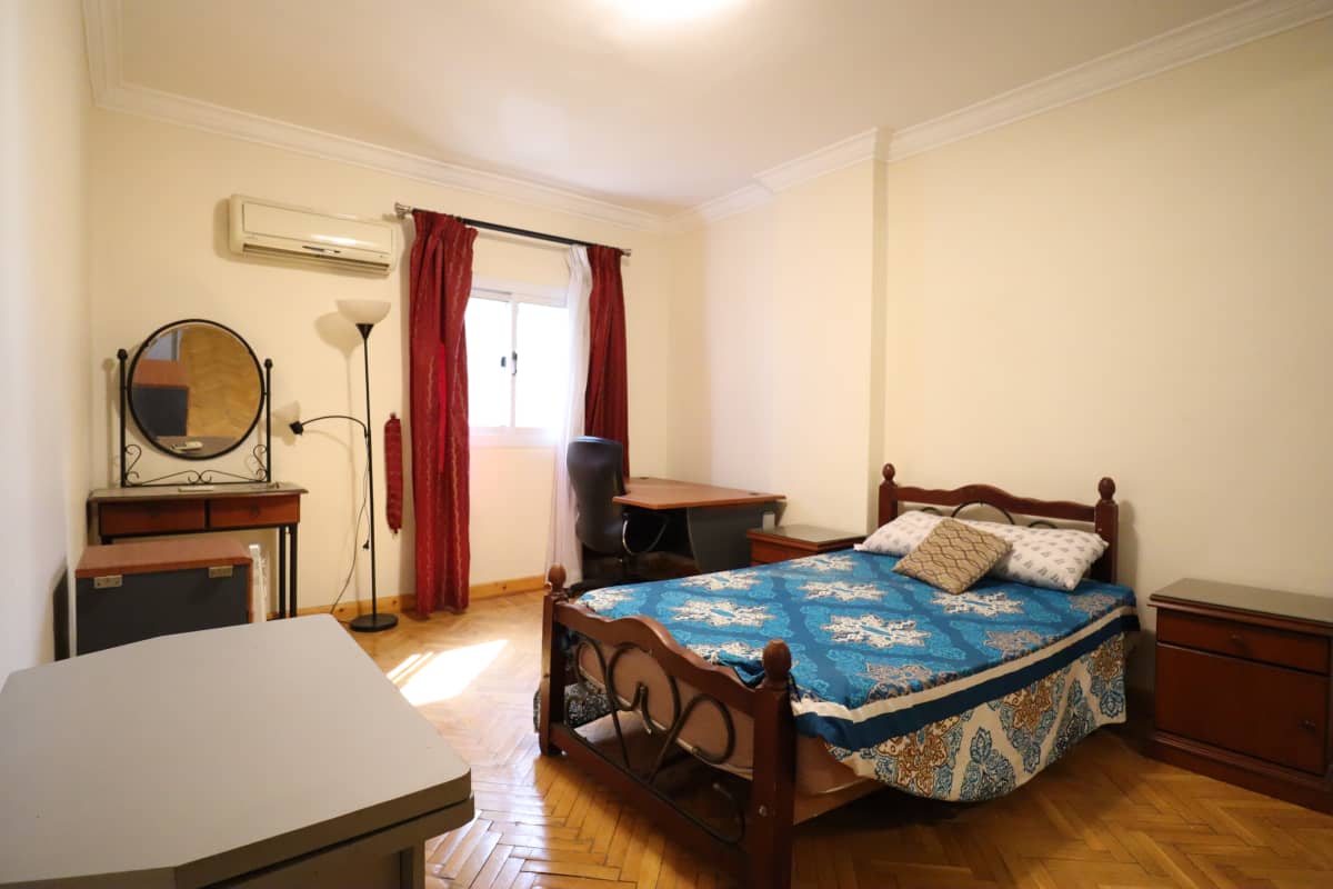Bright 3 Bedroom Apartment for Rent in Maadi | Balcony & Natural Light
