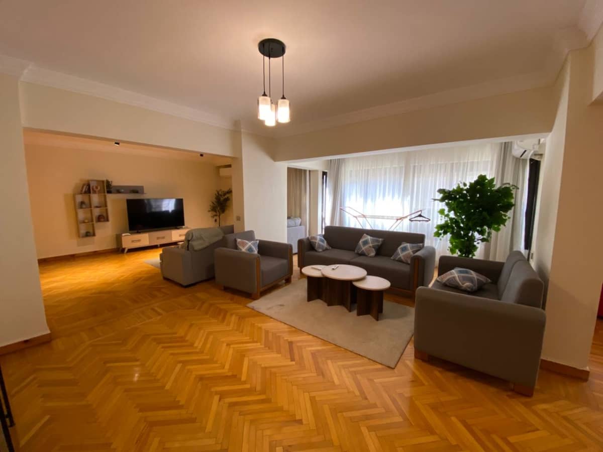 Spacious 3 Bedroom Apartment for Rent in Maadi | 220 sqm Bright Living