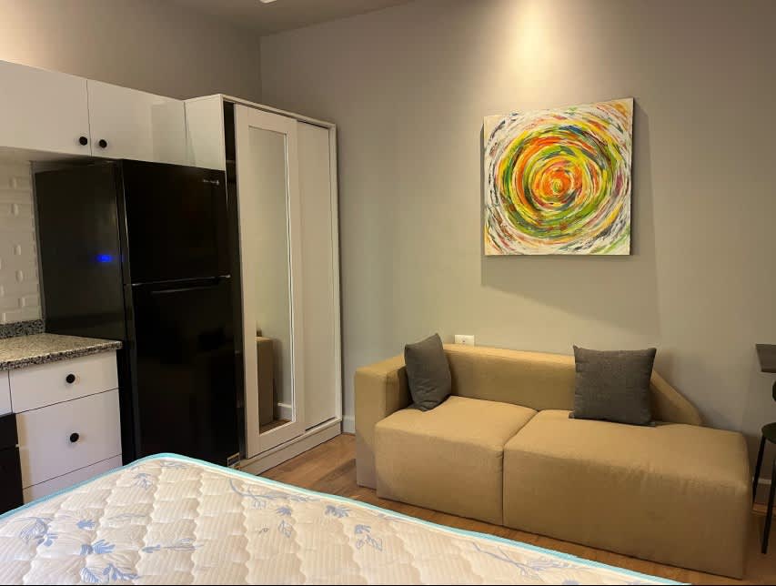 Warm With shared garden terrace Studio In Maadi Sarayat.