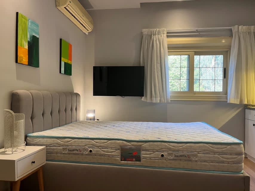 Warm With shared garden terrace Studio In Maadi Sarayat.