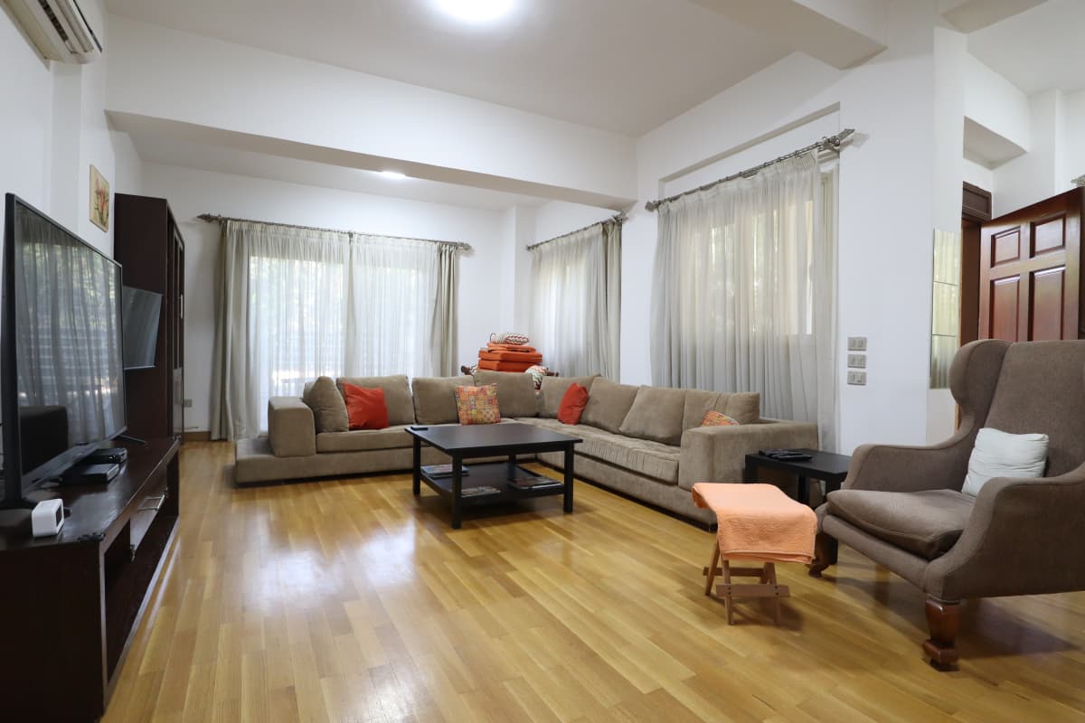 Duplex Ground Floor for Rent in Maadi - 4BR & Private Garden