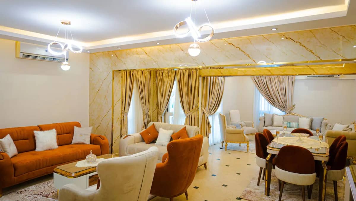 Elegant Fully Furnished Duplex For Rent In Sarayat Maadi.