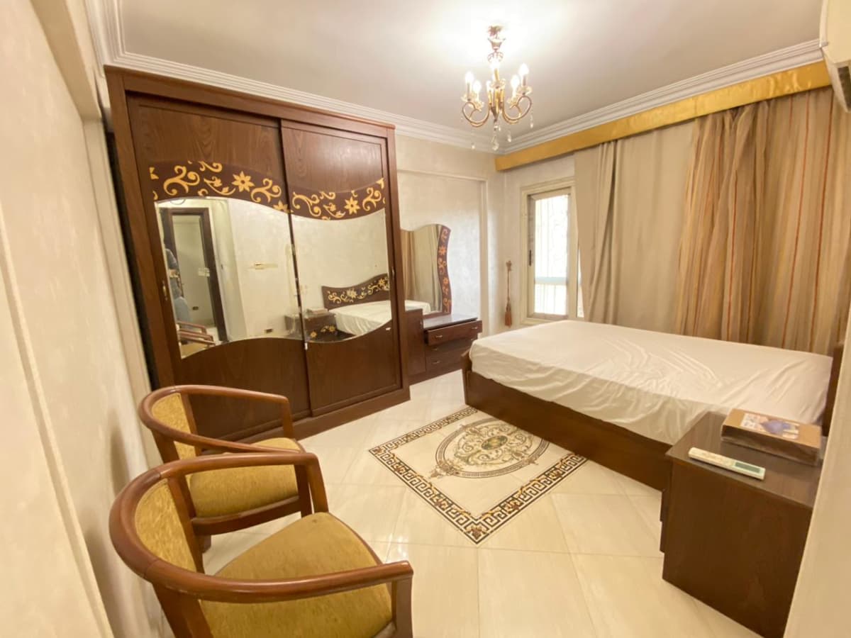 Comfortable Furnished Ground Floor for Rent in Maadi Degla.