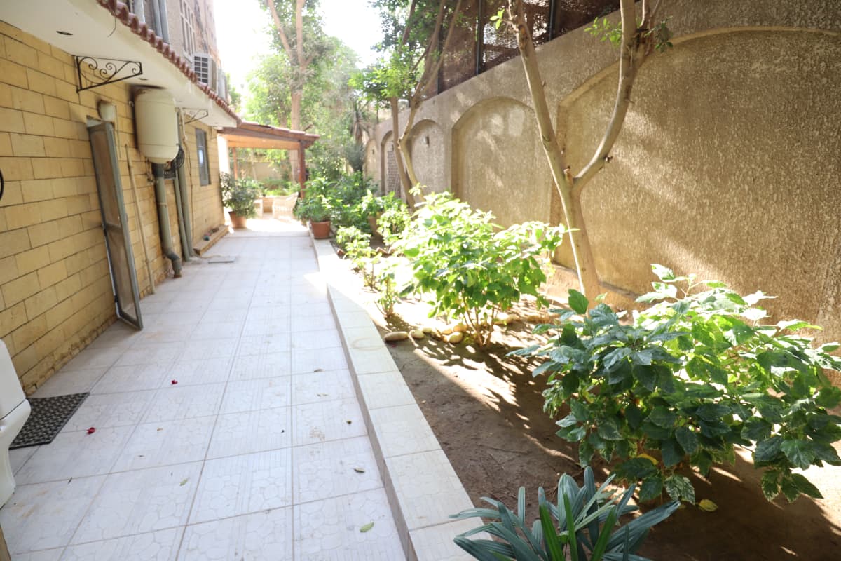Spacious 3BR Home with Garden Access In Maadi